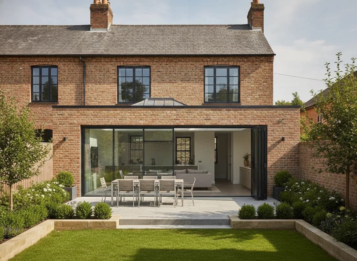 Illustrative style option for house extensions